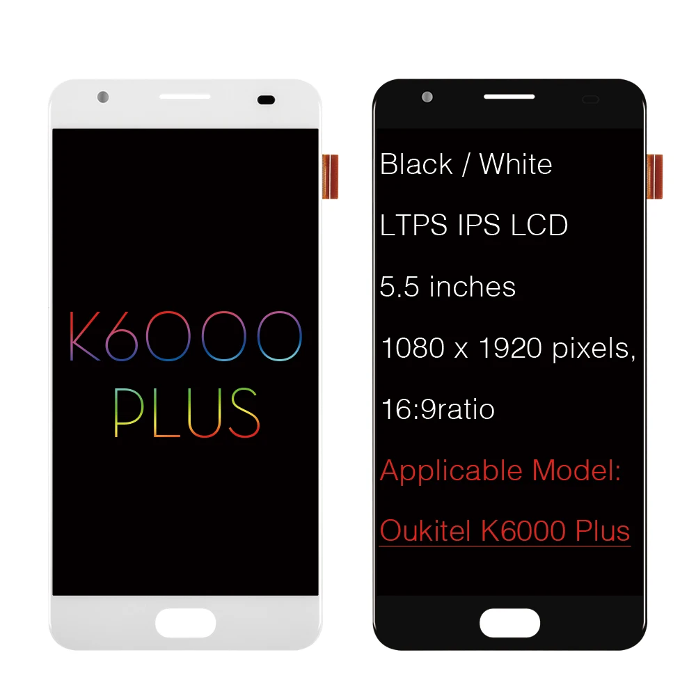 Оригинальный 5 &quotДисплей для Oukitel K6000 k6000 pro плюс ЖК дисплей в мобильный телефон