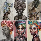 Африканский царь чёрных женские парусиновые Картины граффити художественные плакаты и принты абстрактная живопись в африканском стиле; Для девочек на стене искусство, картинки, на стену Декор