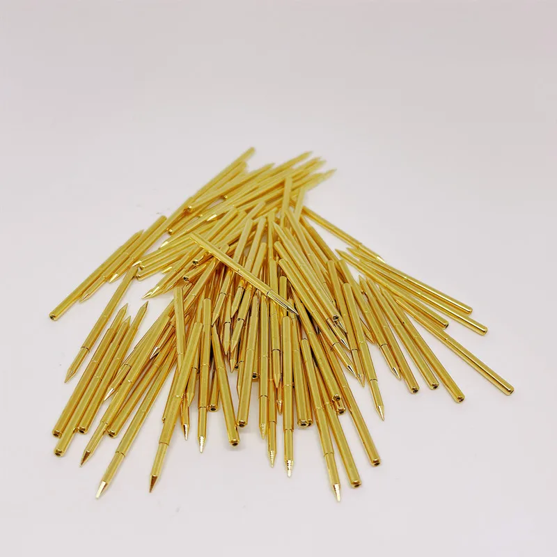 100 шт. металлический латунный позолоченный зонд диаметром 2 02 мм | Обустройство
