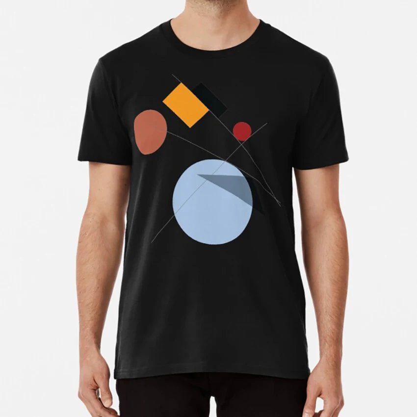 Футболка Bauhaus в стиле Василий Кандинский bauhaus ausstellung 1923 1919 деко Арт Деко