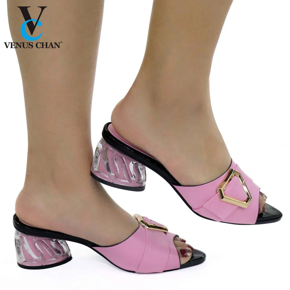 

Самый последний новый продукт модные итальянские женские свадебные туфли женская обувь в нигерийском стиле высокого качества женские санд...