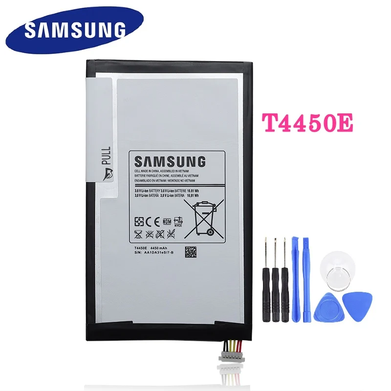 T4450E samsung Оригинальный планшет Батарея для Galaxy Tab 3 8 0 T310 T311 T315 Аутентичные Замена