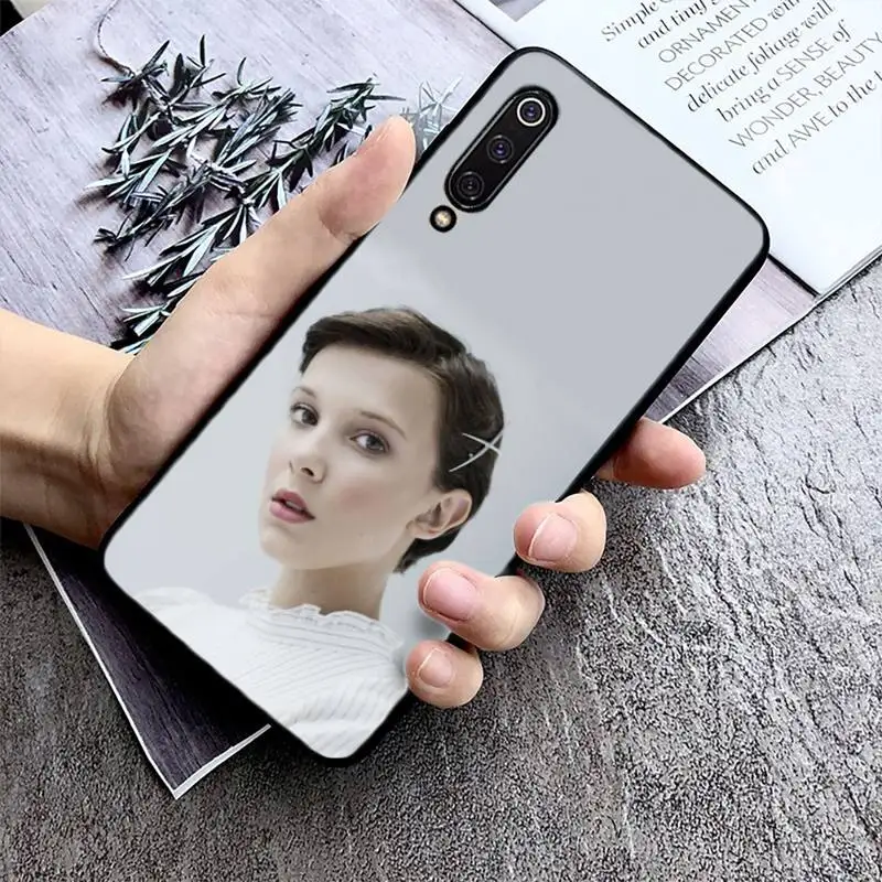 

YNDFCNB Millie Bobby Brown Phone Case Phone Case For Xiaomi mi9 mi8 F1 9SE 10lite note10lite Mi8lite Back Coque xiaomimi5x