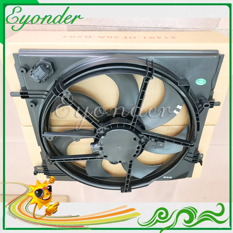 Кондиционер A/C радиатор электродвигатель вентилятора для Renault KADJAR Nissan Qashqai J11 ROGUE