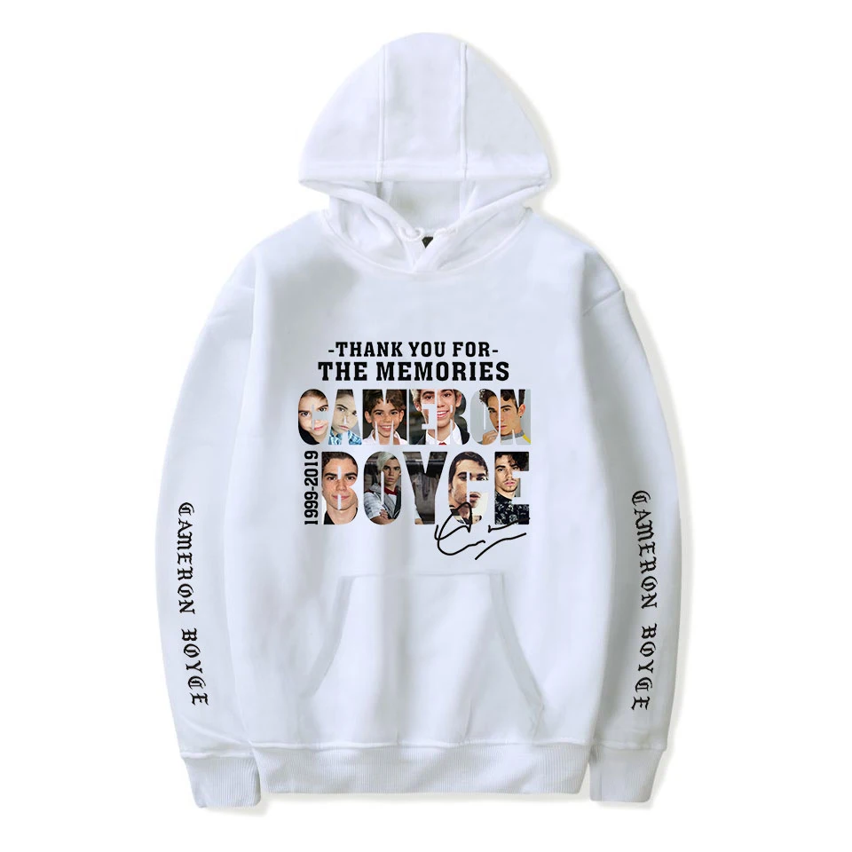 Cameron Boyce Hoodie Gray Long Sleeve Snug Men Women Fashion Couples Sportswear Pullover Winter Autumn Pop top | Мужская одежда