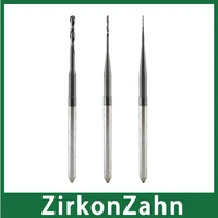 1pcs zirkonzahn cadcam end mill 3mm dlc coat milling about 170unit zirconia