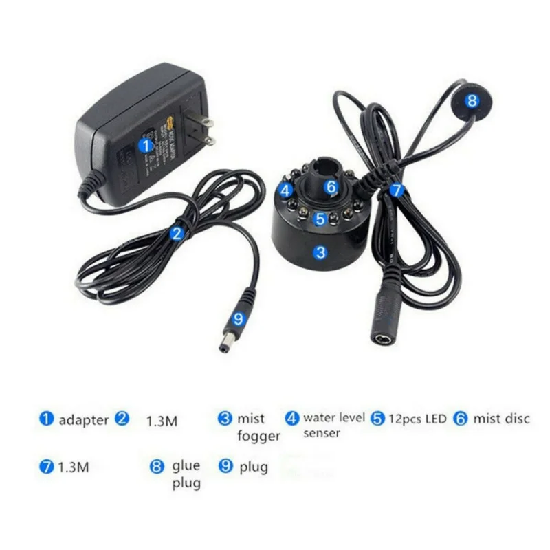 Машина для тумана на Хэллоуин Fogger Water Fountain машина меняющая цвет вечерние опора