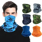 Обогреватель для шеи, велосипедный шарф, модная волшебная бандана для улицы, Обложка для лица для мужчин и женщин, ледяной шелк, Быстросохнущий