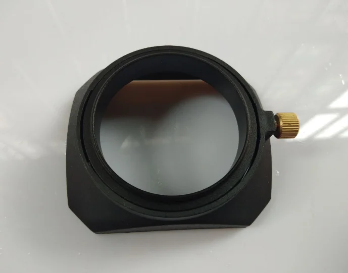 Резьбовая бленда для объектива камеры в стиле ретро квадратной формы крепление