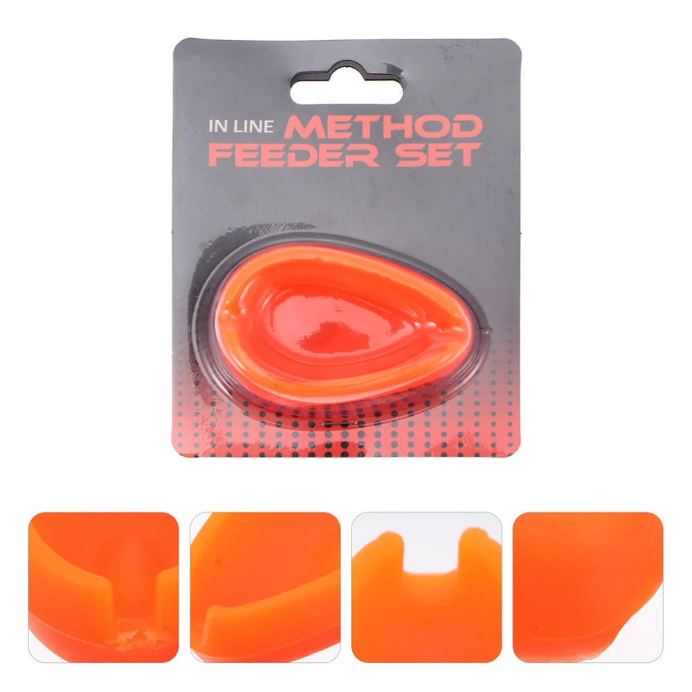 

3 Pcs Fishing Method Feeder Fishing Feeder Mold Fishing Bait Molds Fishing Tools