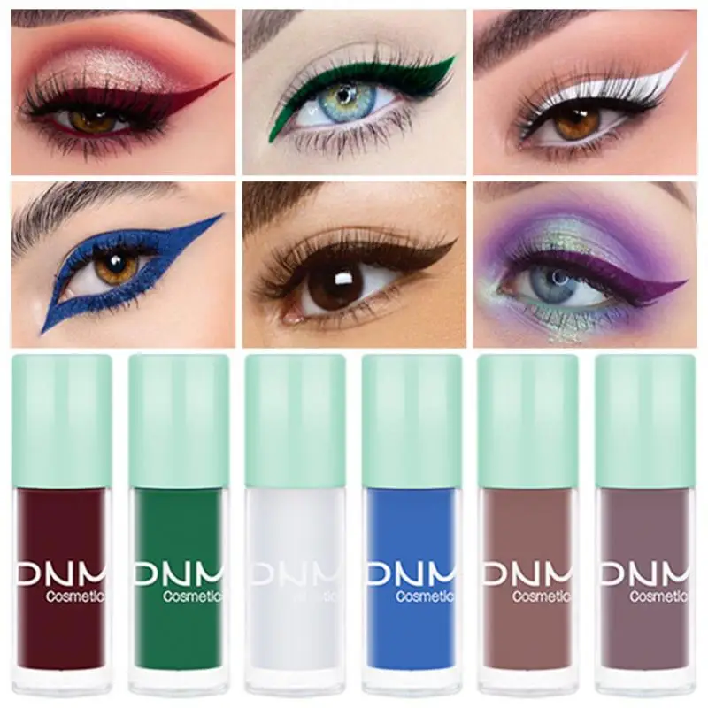 

Colorful Liquid Eyeliner Shiny Eye Liners Waterproof Long Lasting Eye Makeup Pigment Diamond Matte Eyeliner Eye Shadow Cosmetics