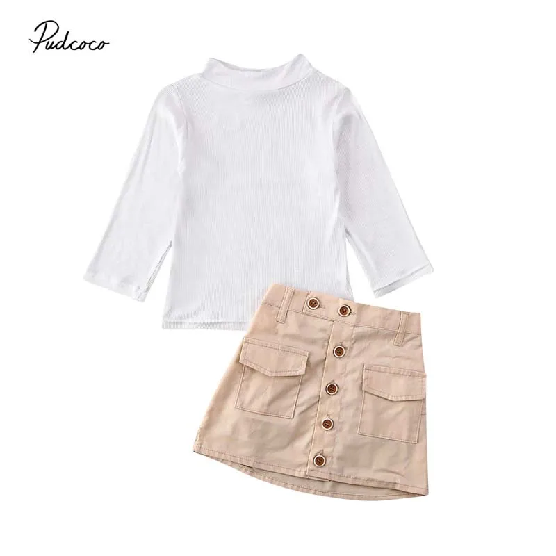 2 шт. детская футболка с длинным рукавом и круглым вырезом | Мать ребенок