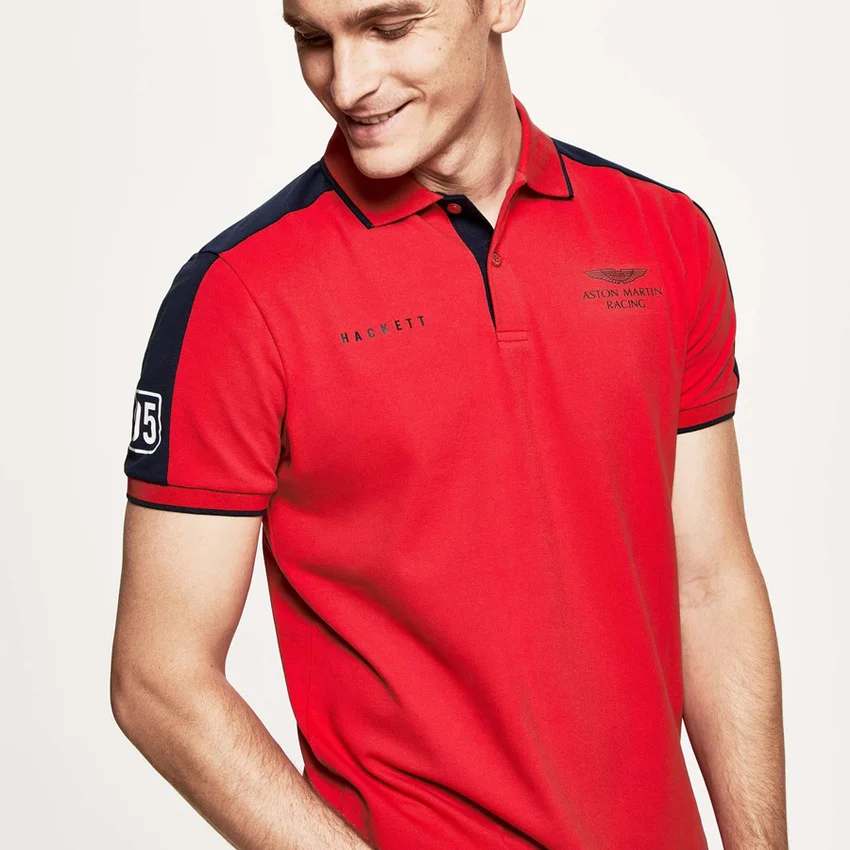 Летняя брендовая мужская рубашка поло с коротким рукавом и вышивкой дышащие топы