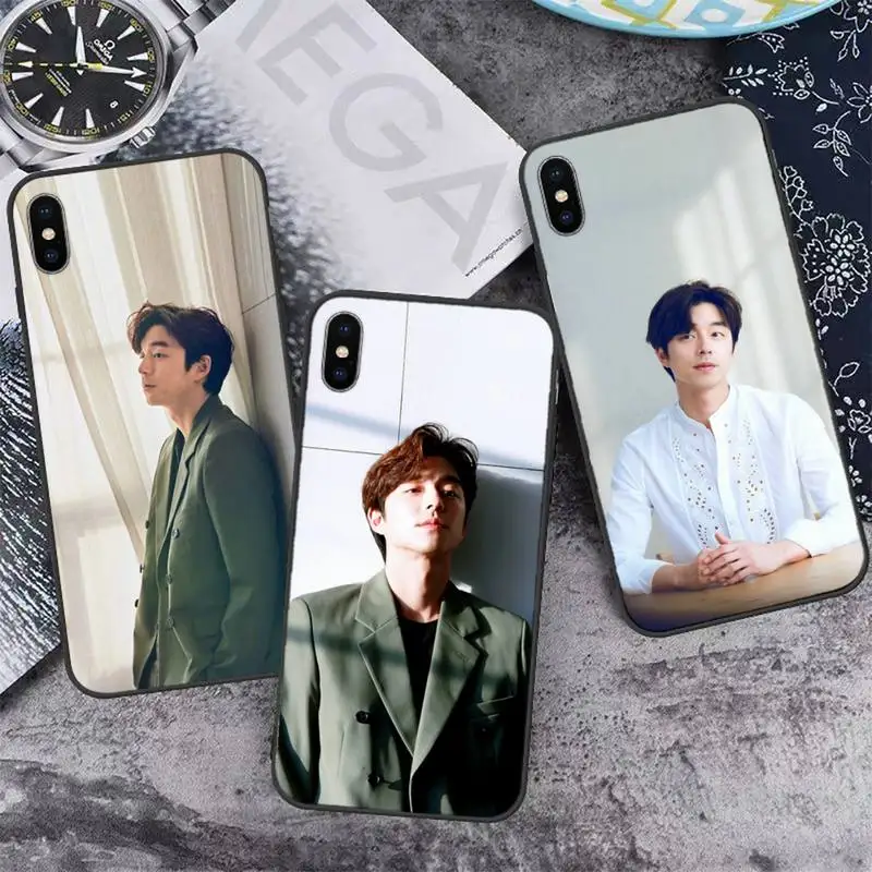 

Gong Yoo Korean actors Phone Case For iphone 12 11 13 7 8 6 s plus x xs xr pro max mini shell