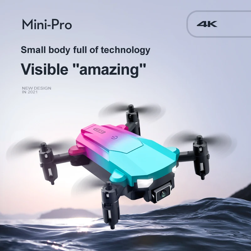 KK9 Мини Дрон 4K Aerial Photography Optical Flow Positioning Dual Camera Obstacle Avoidance Remote Control Airplane Toy.