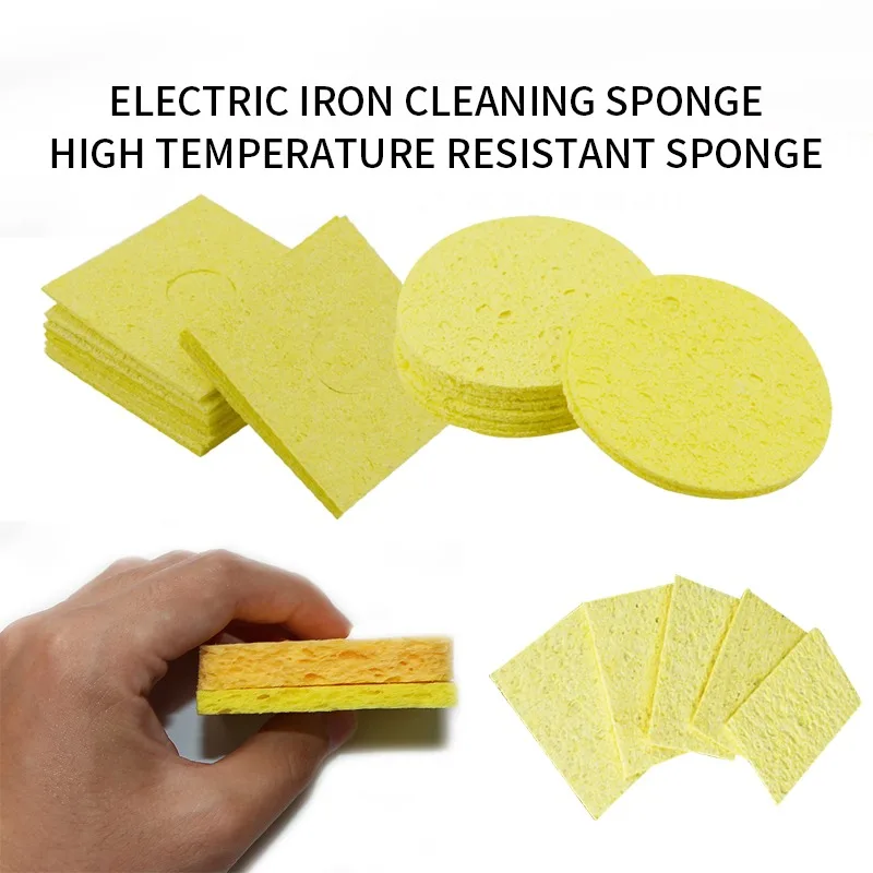 50 шт высокое Температура устойчивый Heavy Duty пайки железо Мочалка для чистки
