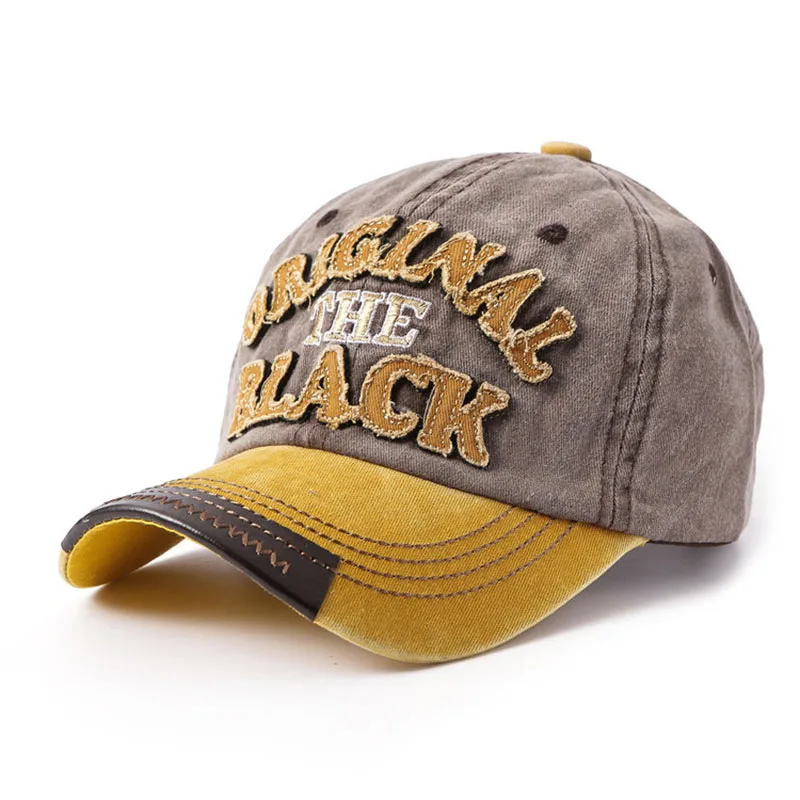 LA Лидер продаж ретро бейсболка с эффектом потертости облегающая Кепка для мужчин