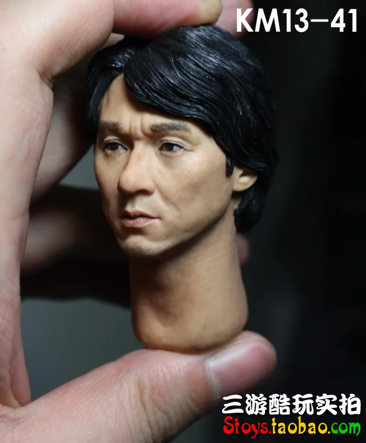 1/6 хедплей Мужская фигурка голова модель CG CY Джеки Чан голова лепить 13-41-NP фигурка коллекция кукла игрушки подарок