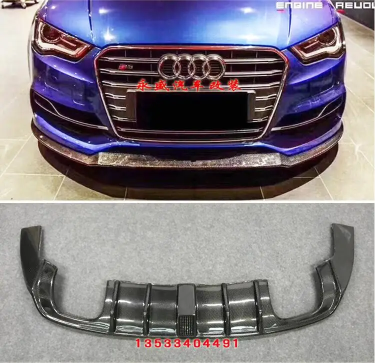 Карбоновый спойлер на задний багажник крыло и передняя губа для ношения в руках