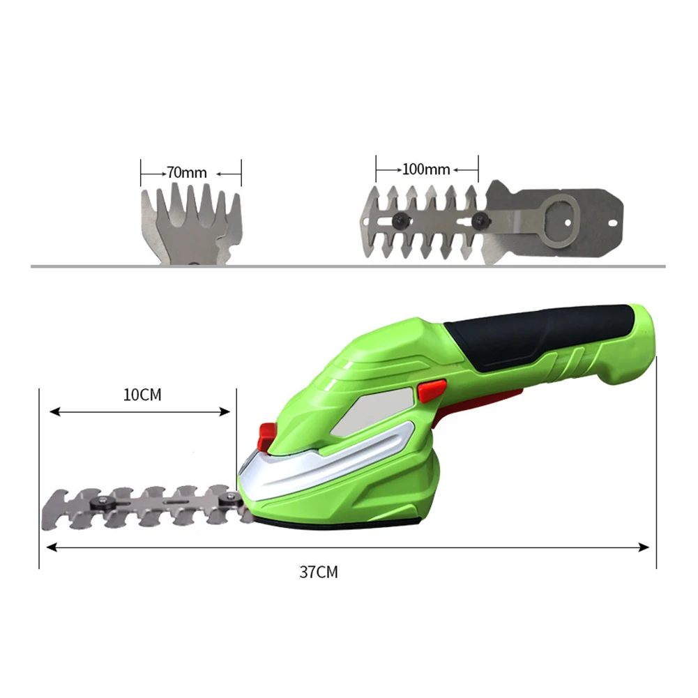 

2 in 1 Cordless Rechargeable Garden Grass Hedge Branch Trimmer Pruning Tool Grass Hedge Branch Trimmer Pruning Tool Grass Hedge