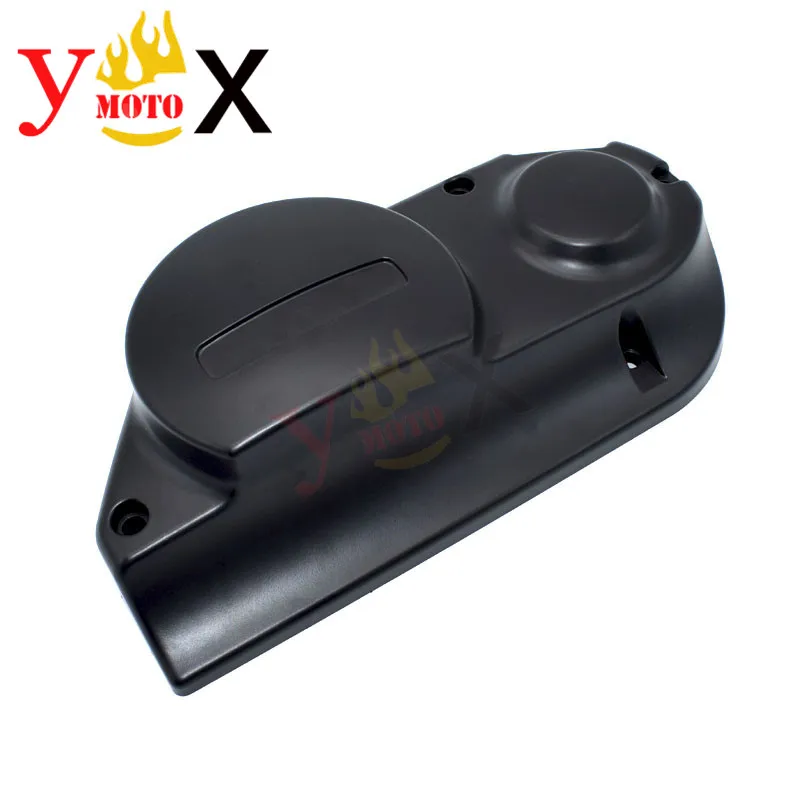 Черная крышка сцепления двигателя из АБС пластика для мотоцикла защитная