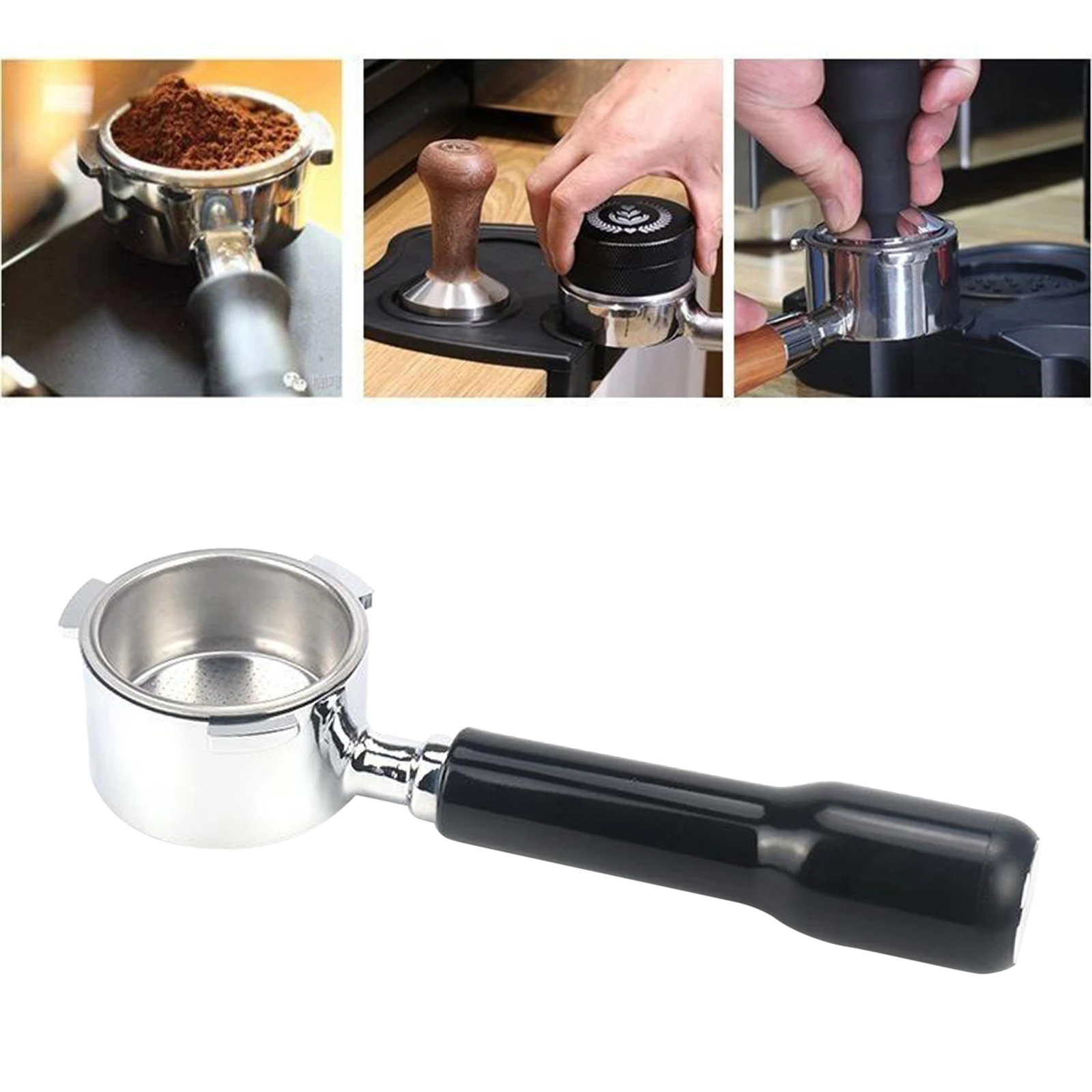 

Coffee Bottomless Portafilter for ECO680 Filter 51MM Replace
