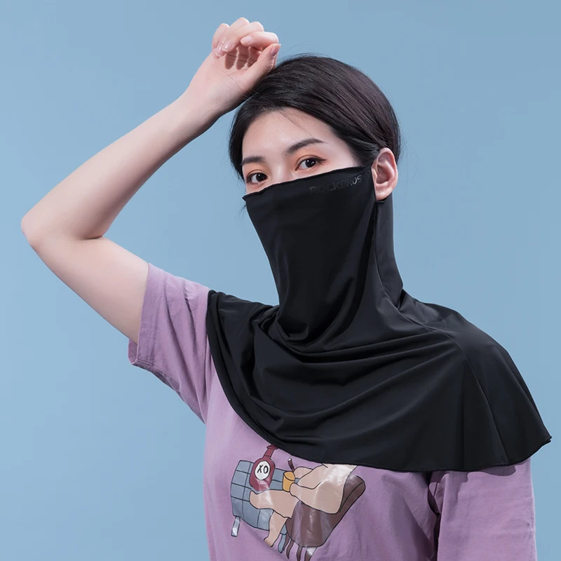 Маска для лица ROCKBROS многоразовая дышащая с защитой от ультрафиолета UPF50 | Спорт и