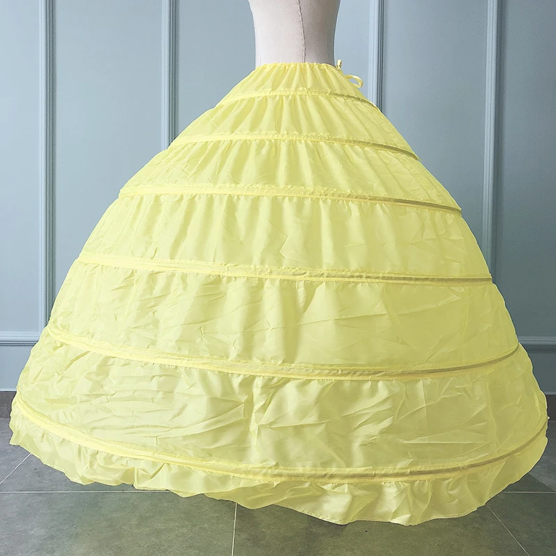 Новинка юбка для невесты подъюбник 6 слоев стальное кольцо свадебное платье юбки