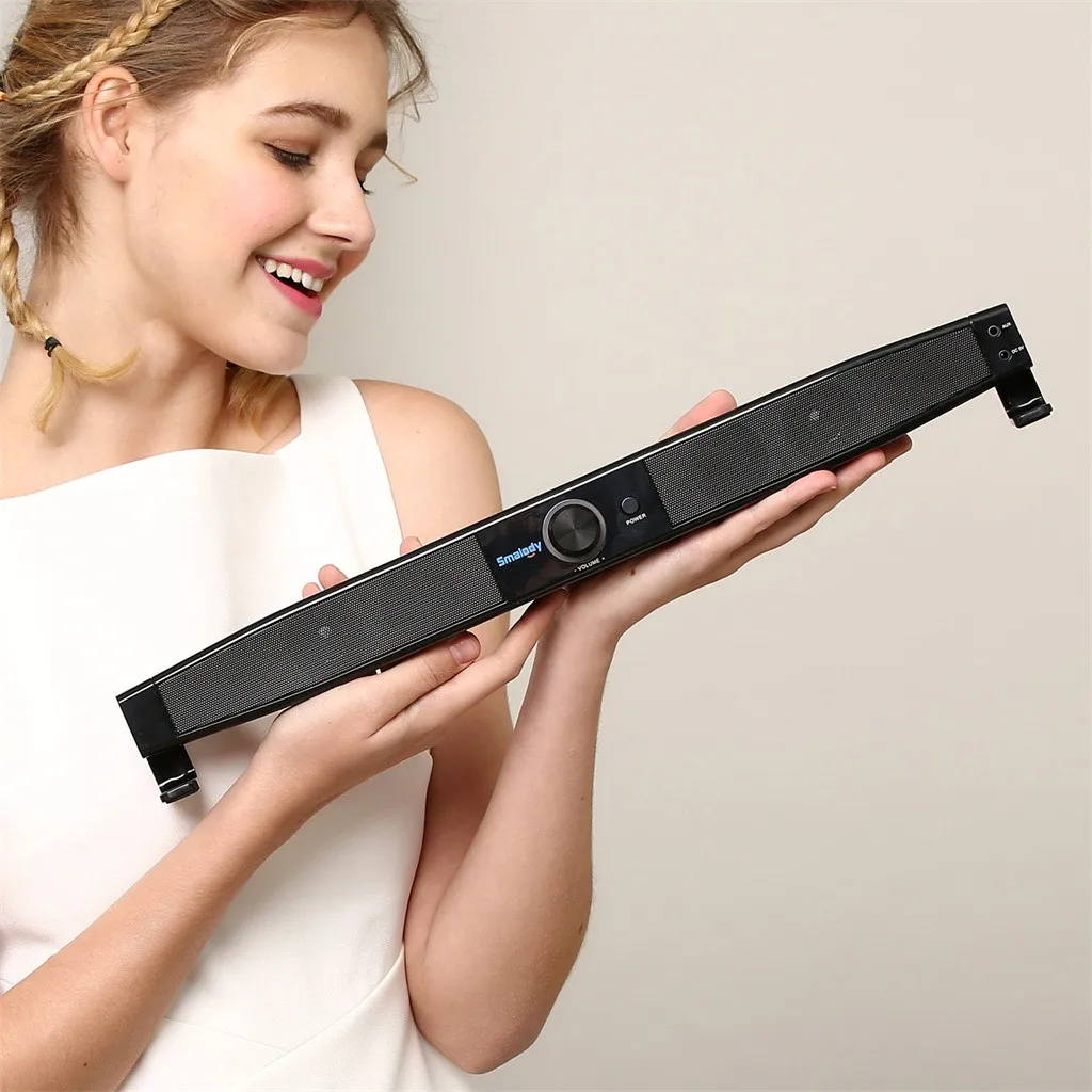 25 # BT беспроводной ТВ Саундбар 4 динамика 3D Звуковая Панель домашний кинотеатр Бас