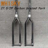 whisky carbon fork 29er carbon mtb fork bicycle fork tapered thru axle 15mm bicicletas mountain bike 29 racing used bicycle fork