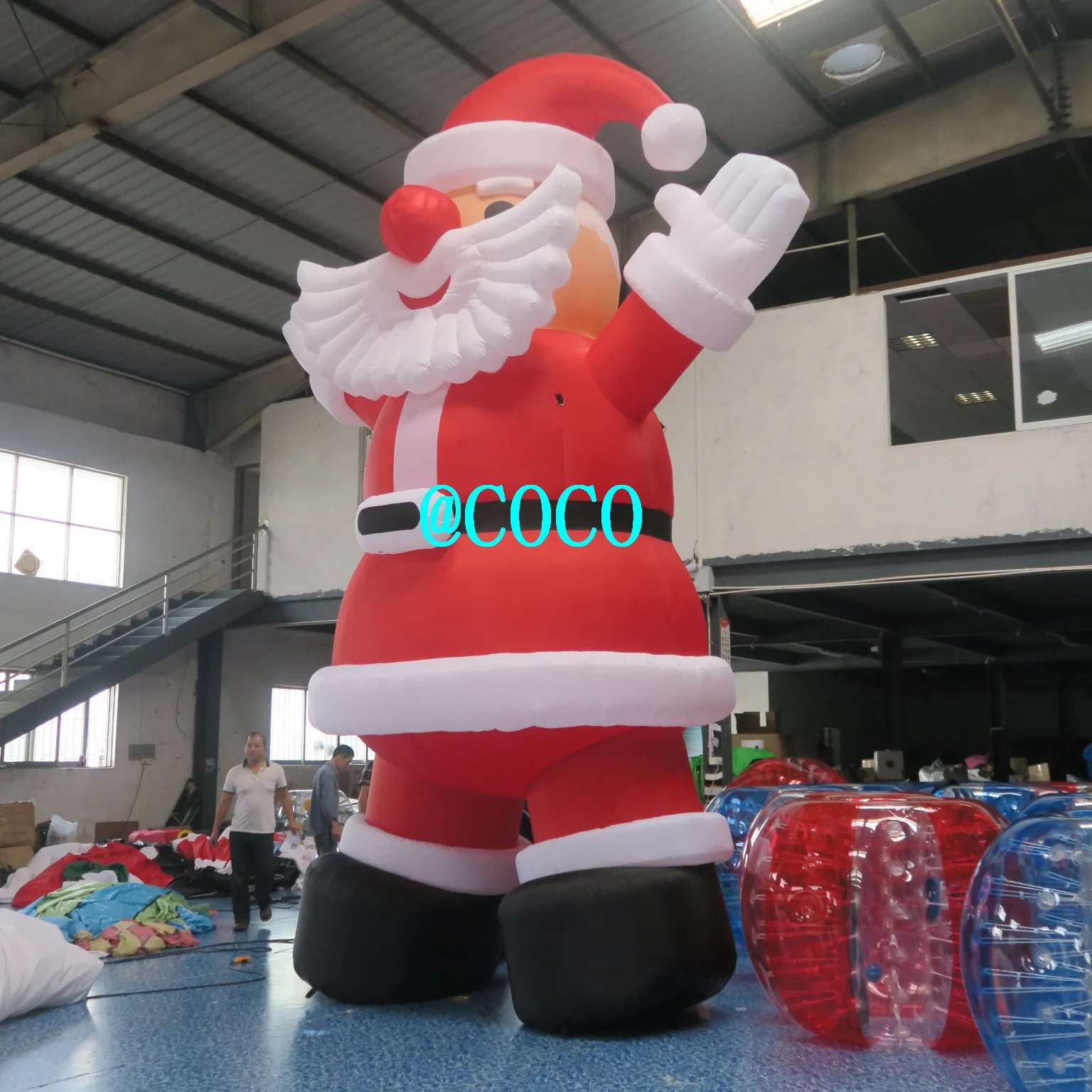 Бесплатная доставка воздухом к двери дешевые 2 м высокий Рождество наружное