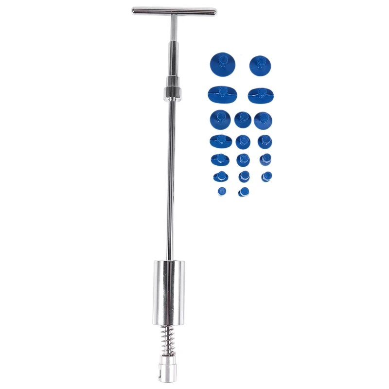 

Tools Auto Repair Tool Car Dent Repair Dent Puller Kit 2 in 1 Slide Hammer Reverse Hammer Glue Tabs Suction Cups