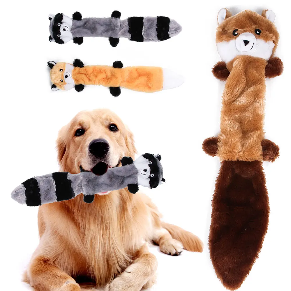 Милые игрушки для домашних животных жевательные пищалки животные плюшевый щенок