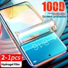 2-1 шт., защитная Гидрогелевая пленка 100D для Huawei P40 Lite E P40 Pro PLus, Защита экрана для huawei p 40 light P40lite, не стекло