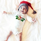 Длинный короткий комбинезон Hello 2022 для новорожденных мальчиков и девочек новорожденный новогодний наряд аксессуары праздничный Новогодний подарок