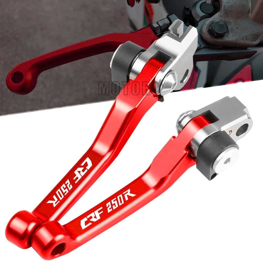 

For HONDA CRF 250R 450R 250X 450X 230F Foldable Brake Clutch Levers CRF250R CRF450R CRF250X CRF450X CRF230F CRF250L/M 2003-2018