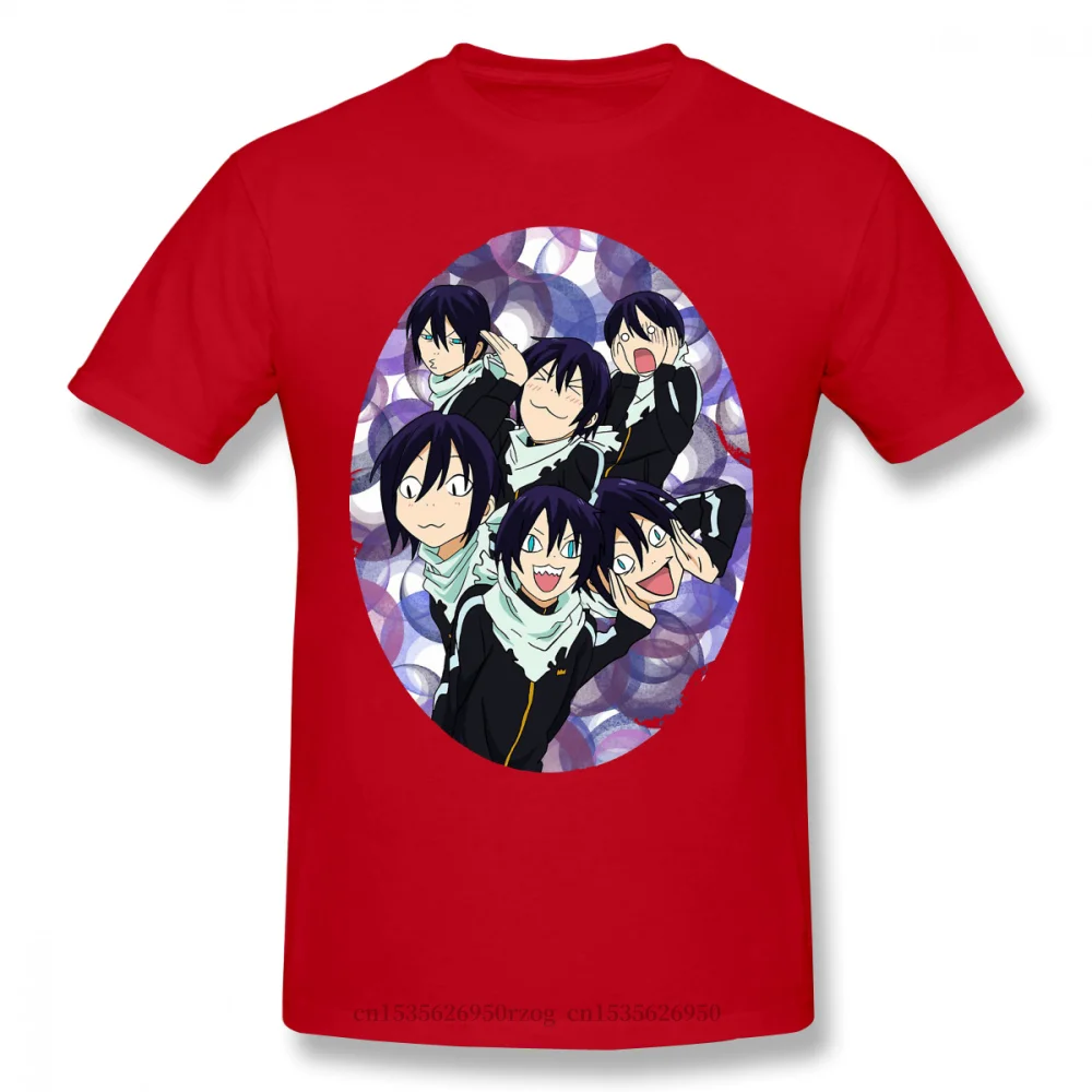 

Noragami Hiyori Iki Manga Series 2020 New Arrival T-Shirt Yato Crewneck Cotton for Men