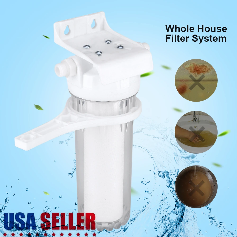 Фильтр для воды в доме 10 дюймов стандартный фильтр с сменным фильтром G1/2