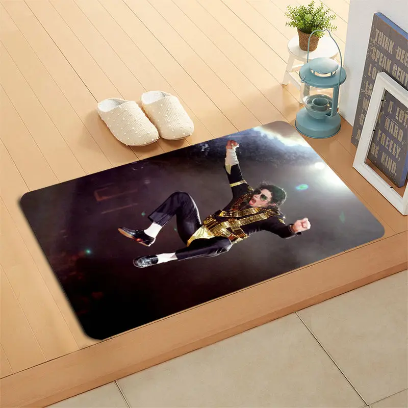 Новый коврик для дверей Майкла Джексона высококачественные коврики с принтом