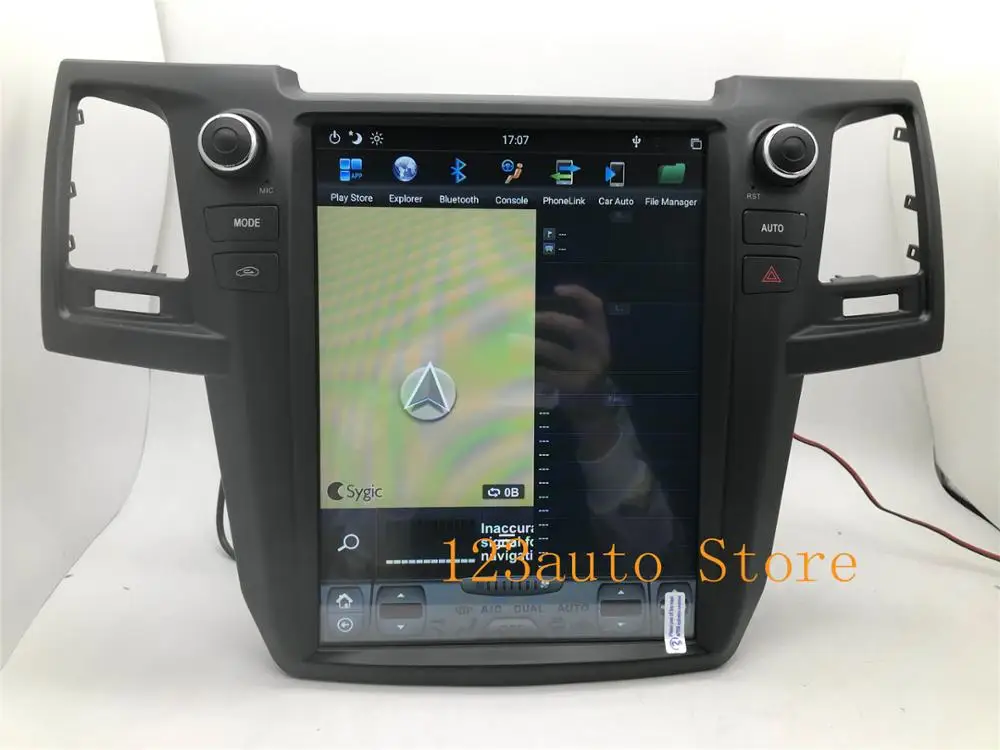 12 1 дюймовый Вертикальный стиль Тесла Android 9 0 автомобильный DVD GPS-плеер навигация