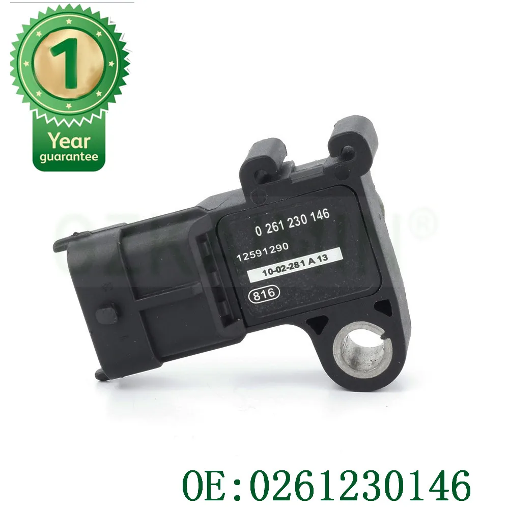 Автомобильные запчасти новый датчик карты OEM 0261230146 12591290 подходит для BUICK CADILLAC