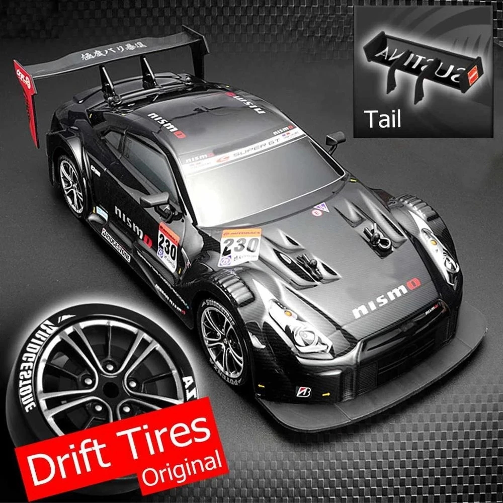 

2.4G RC Car for GTR 1/16 4WD Drift Racing Car Radio Remote Control Vehicle Off Road Rockstar Electronic Toys RC Cars for Kids