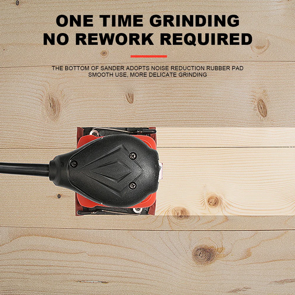 

240w 1.7Amp 11000OPM D-Handle Random Orbit Power Detail Sanders Sheet Finishing Sander, 1/3 In, Teal