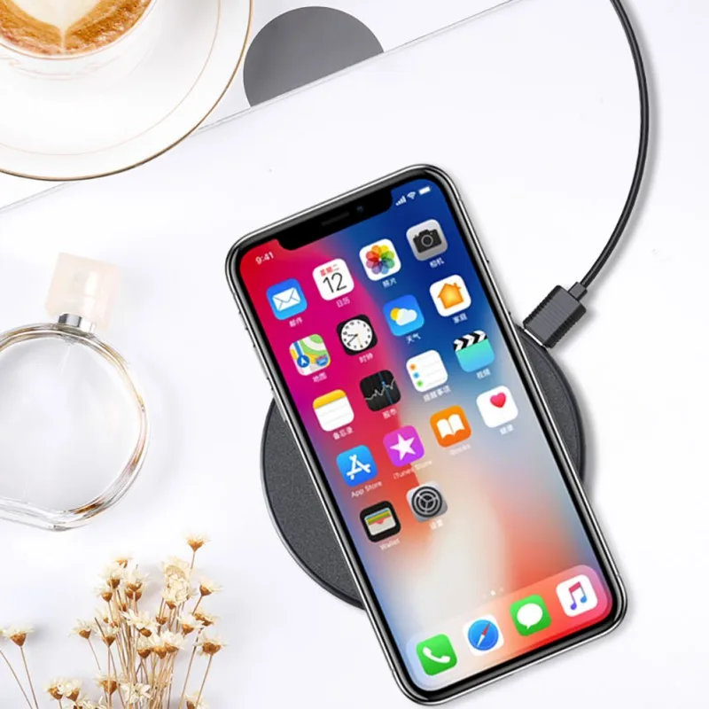 

EDAL New Fast Wireless Charger 10W/7.5W Qi Certified Wireless Charging Pad For IPhone Samsung HUAWEI XIAOMI