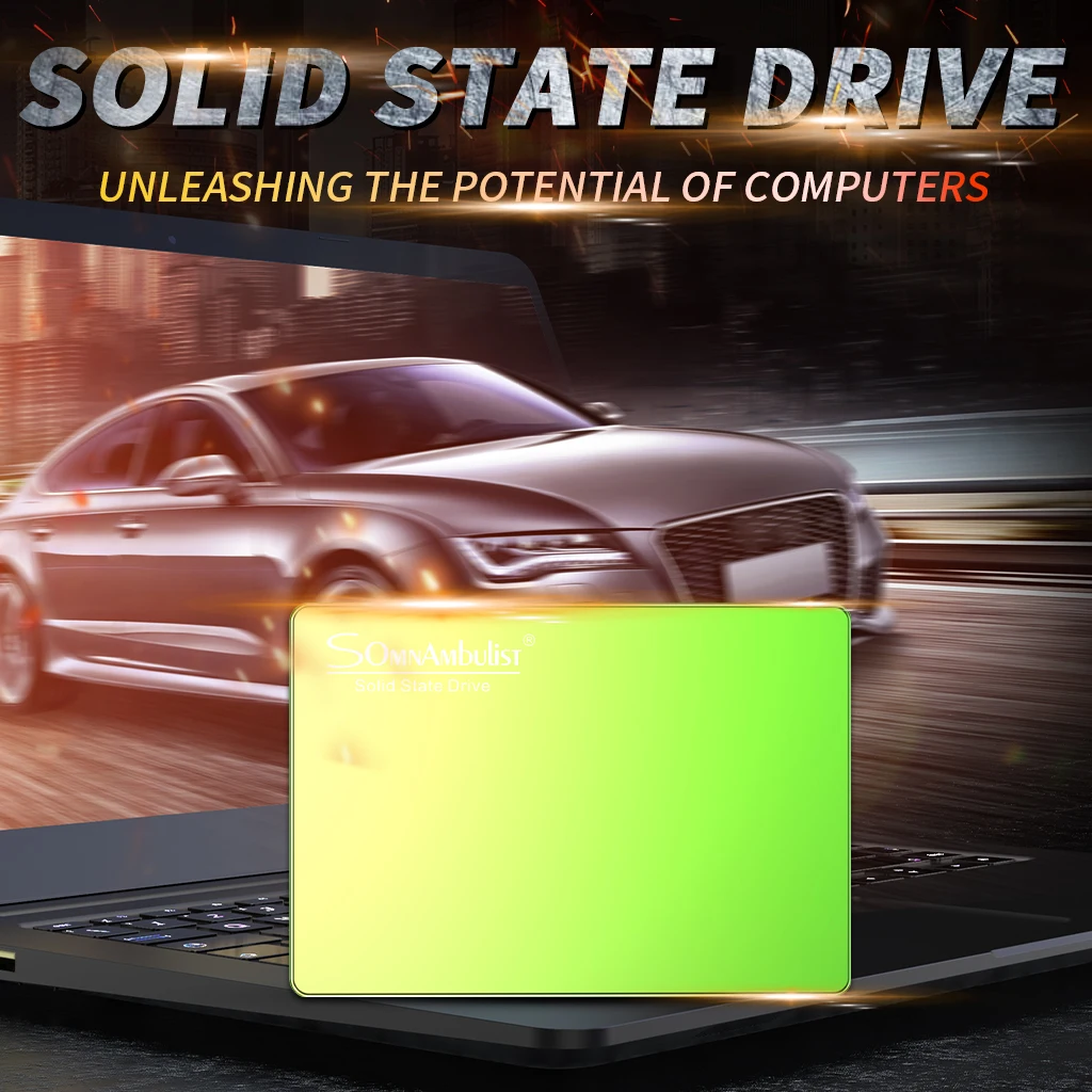 SSD 2 5 дюйма SATA3/SATA2 120 ГБ 240 512 960 Внутренний твердотельный накопитель HDD 480 128 семейный