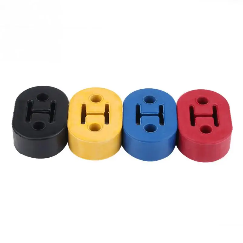 Автомобильная выхлопная труба 2 отверстия резиновые кронштейны вешалка втулка