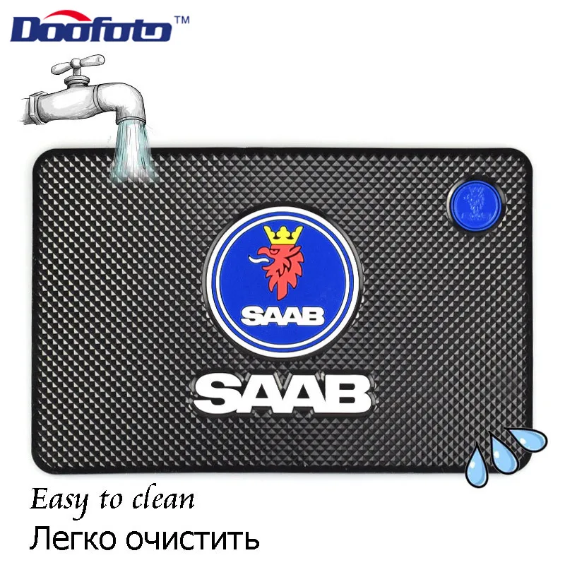 Автомобильный нескользящий коврик Doofoto аксессуары для интерьера Стайлинг SAAB 9-3 93