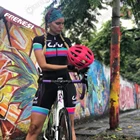 Новинка 2021, Женский велосипедный комбинезон Frenesi Liv, летние спортивные костюмы для триатлона, дышащий велосипедный комбинезон, солнцезащитный костюм для верховой езды