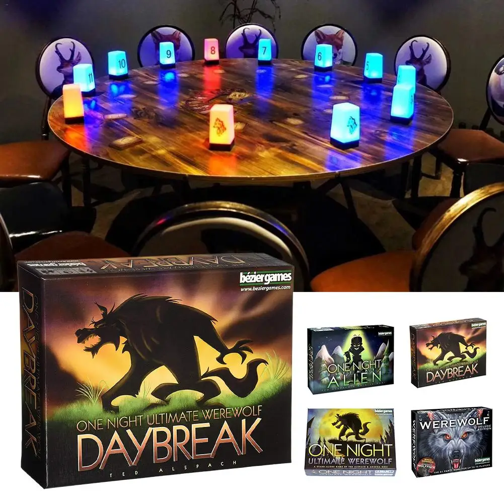 Настольная игра одна ночь инопланетянин оборотни Интерактивная развивающая