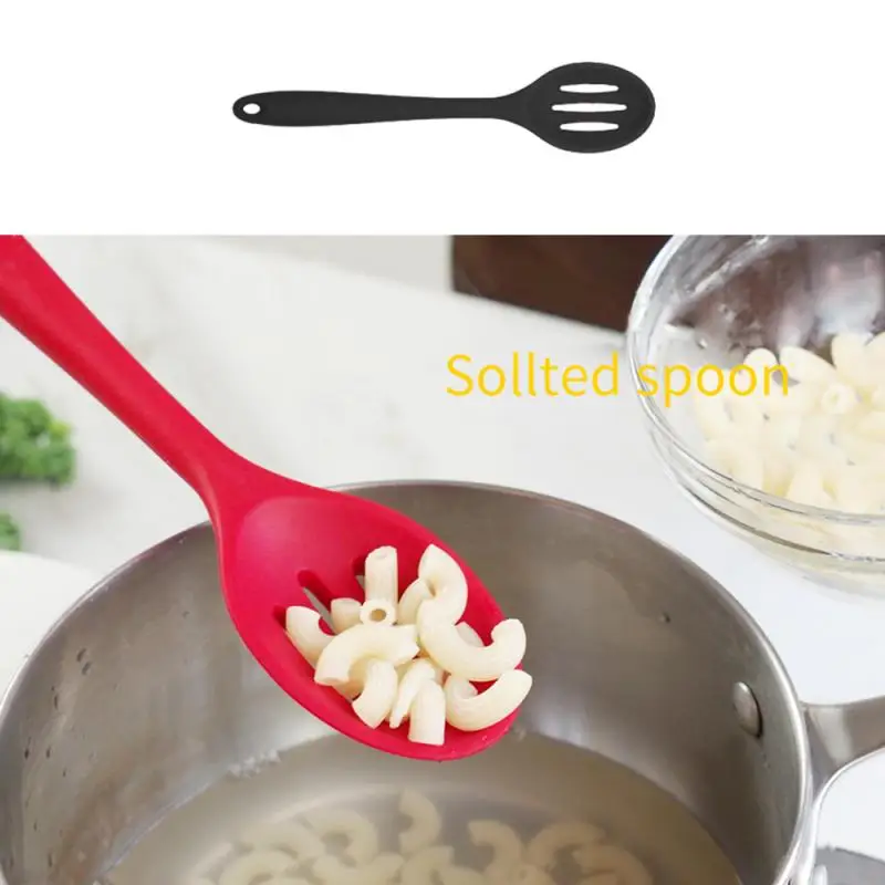 Силиконовая кухонная утварь набор жаростойкая антипригарная Инструменты для